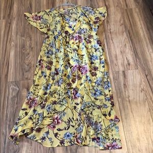 Women’s summer dress with removable Shaw